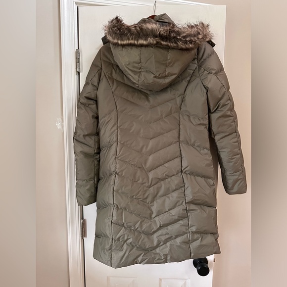 Eddie Bauer Sun Valley Down Parka with Faux Fur Hood - Picture 2 of 7